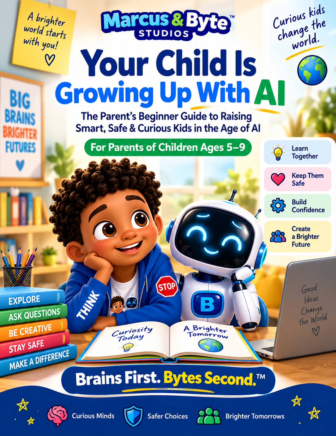 Your Child Is Growing Up With AI — The Parent's Beginner Guide by Marcus & Byte Studios